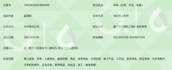 厦门聚优良品电子商务